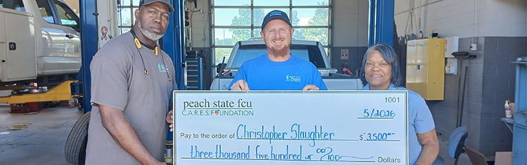 Christopher Slaughter Scholarship Recipient