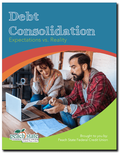 Debt Consolidation Expectations vs Reality eBook Guide Cover