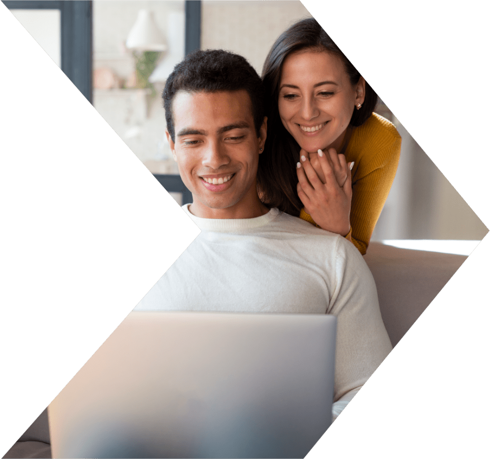 Hispanic Couple applying for a Peach State Second Chance Checking Account-1