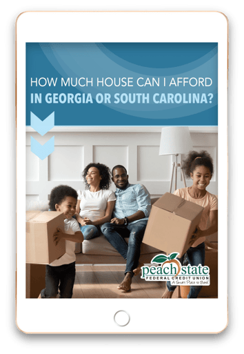 How Much House Can I Afford In Georgia or South Carolina eBook Guide Cover