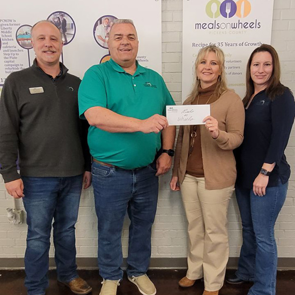 Pickens County Meals on Wheels Donation Image