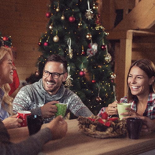 happy gathering during the holidays