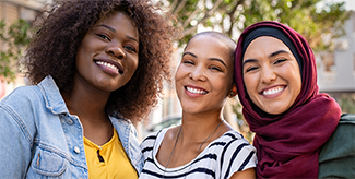 Diverse group of credit union members