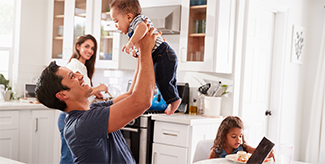 Family is excited seeing lower fees at Credit union