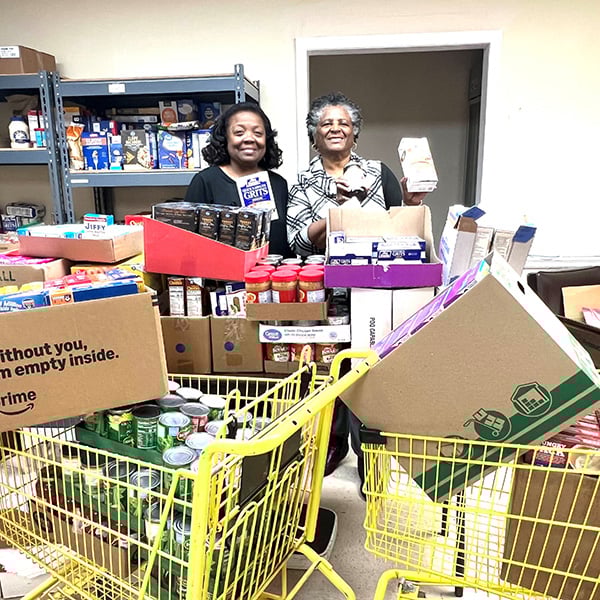 Hopewell Missionary Baptist Church Food Pantry Donation