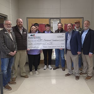 Patrick Franklin L3R Memorial CHECK PRESENTATION